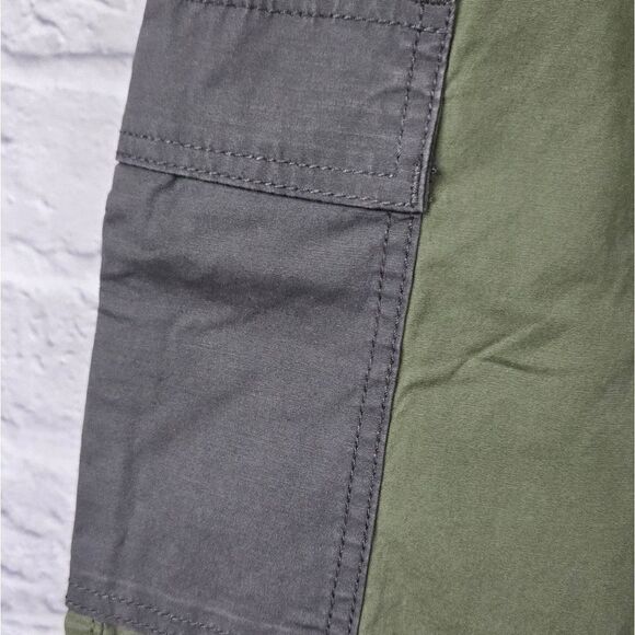 Levi Strauss Boys Cargo Jogger Pull On Pants Olive Green Outdoor Activewear UPF - Picture 9 of 14